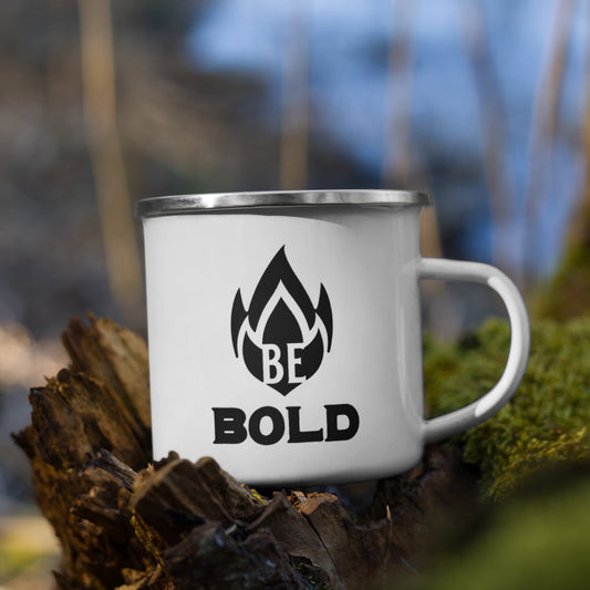 Be Bold Enamel Camp Mug