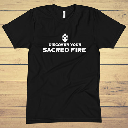 Discover Your Sacred Fire Crew Neck Tee